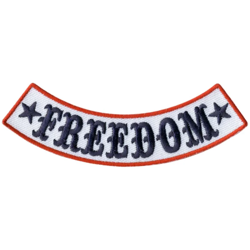 Hot Leathers Freedom 4” X 1” Bottom Rocker Patch PPM5134