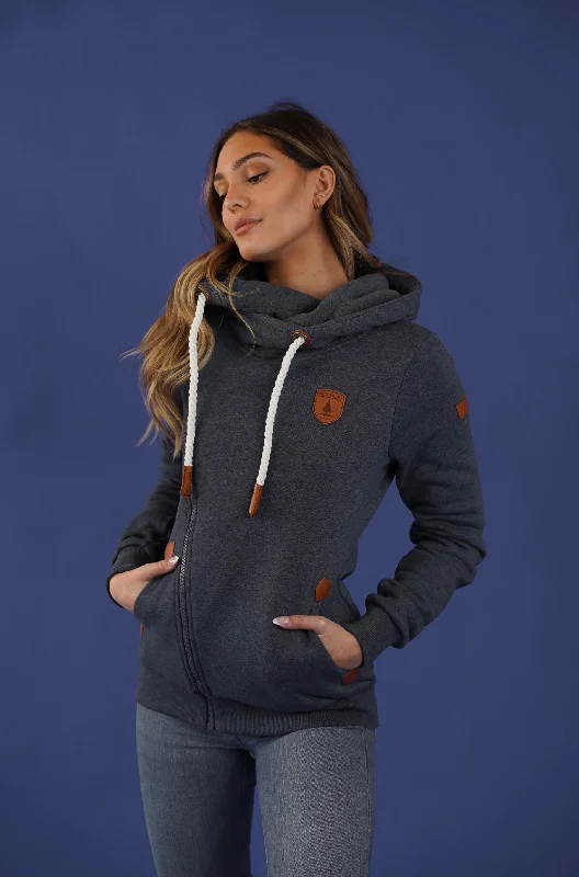 Athena Navy Hoodie