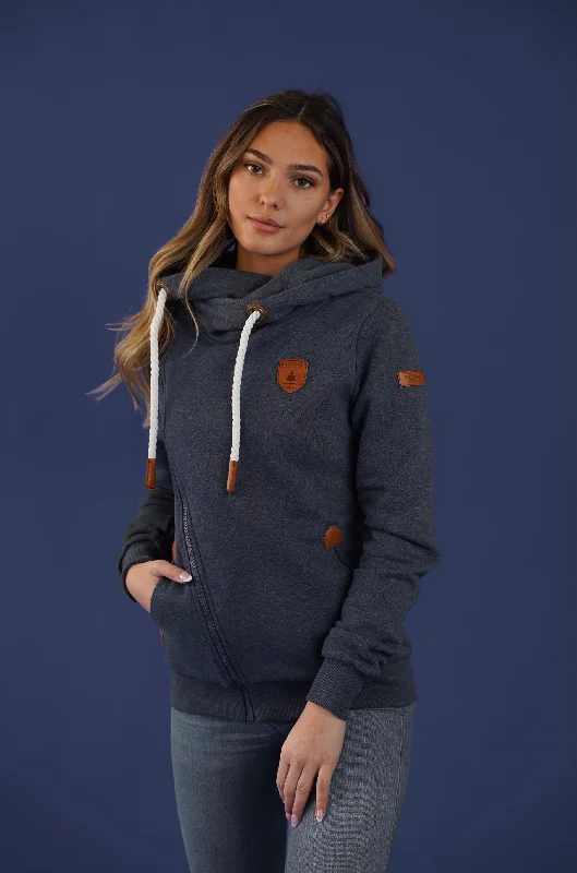 Athena Navy Hoodie