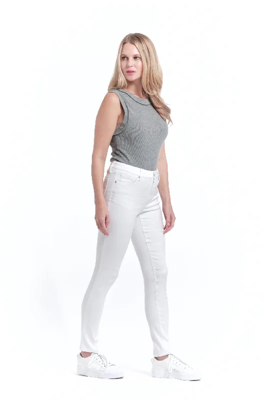 Ava Butter Skinny in White