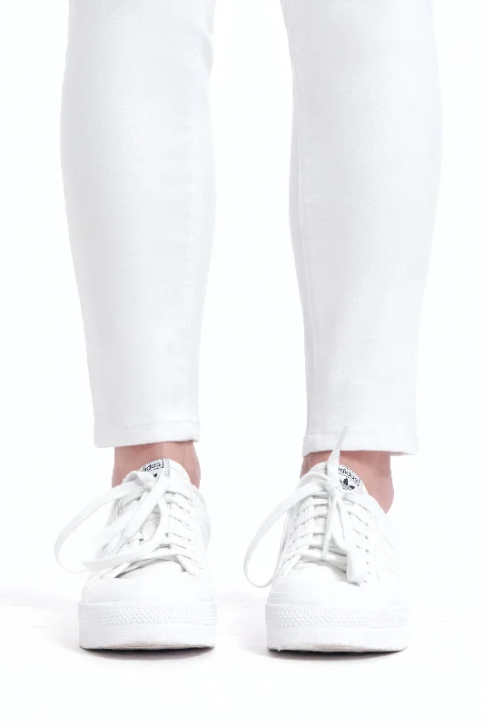 Ava Butter Skinny in White