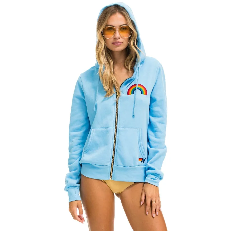 Aviator Nation Rainbow Embroidered Sky Hoodie