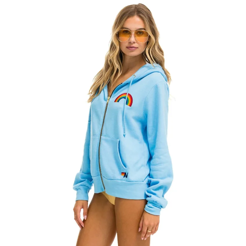 Aviator Nation Rainbow Embroidered Sky Hoodie