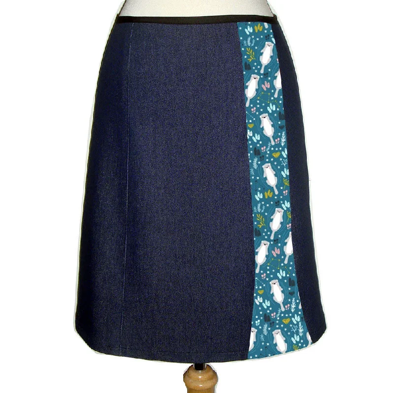 Denim Skirt - Otters - Sale