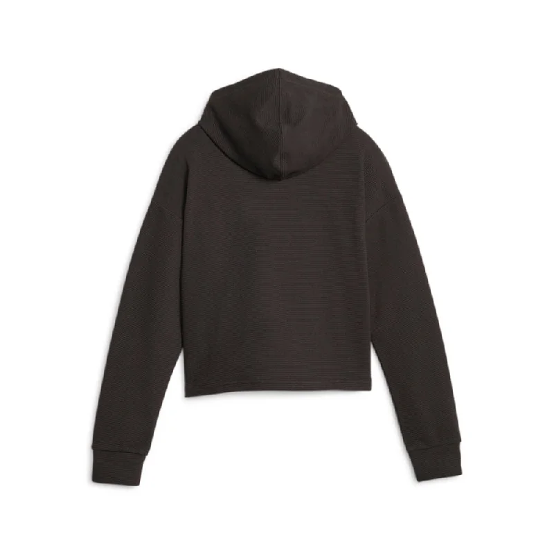 Essentials Elevated Cropped Pullover Hoodie