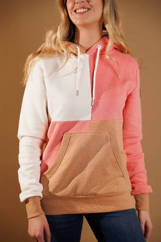 Milana Hoodie in Cookie/Guava