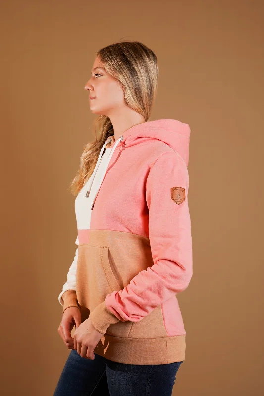 Milana Hoodie in Cookie/Guava