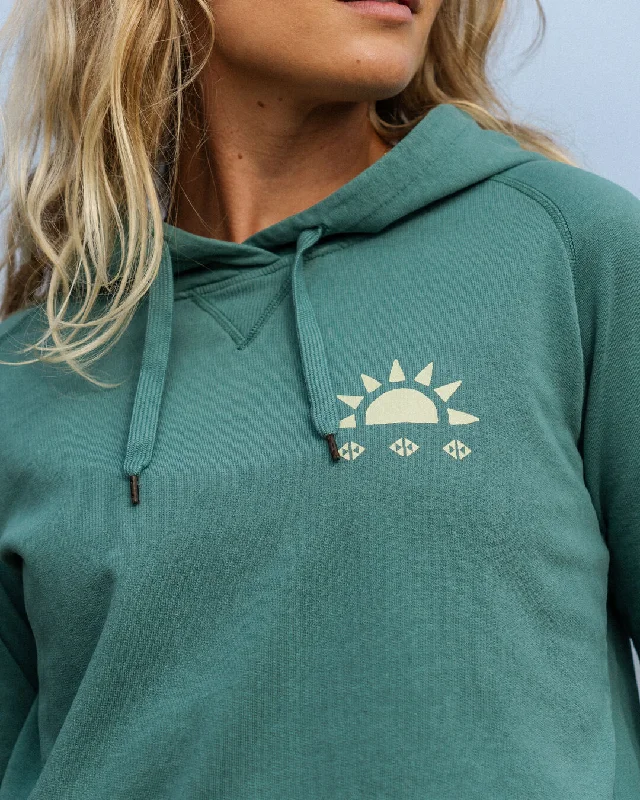 Mindful Recycled Cotton Hoodie - Deep Sea