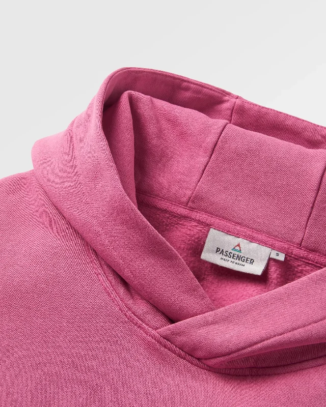 Outlook Recycled Cotton Hoodie - Mauve Haze