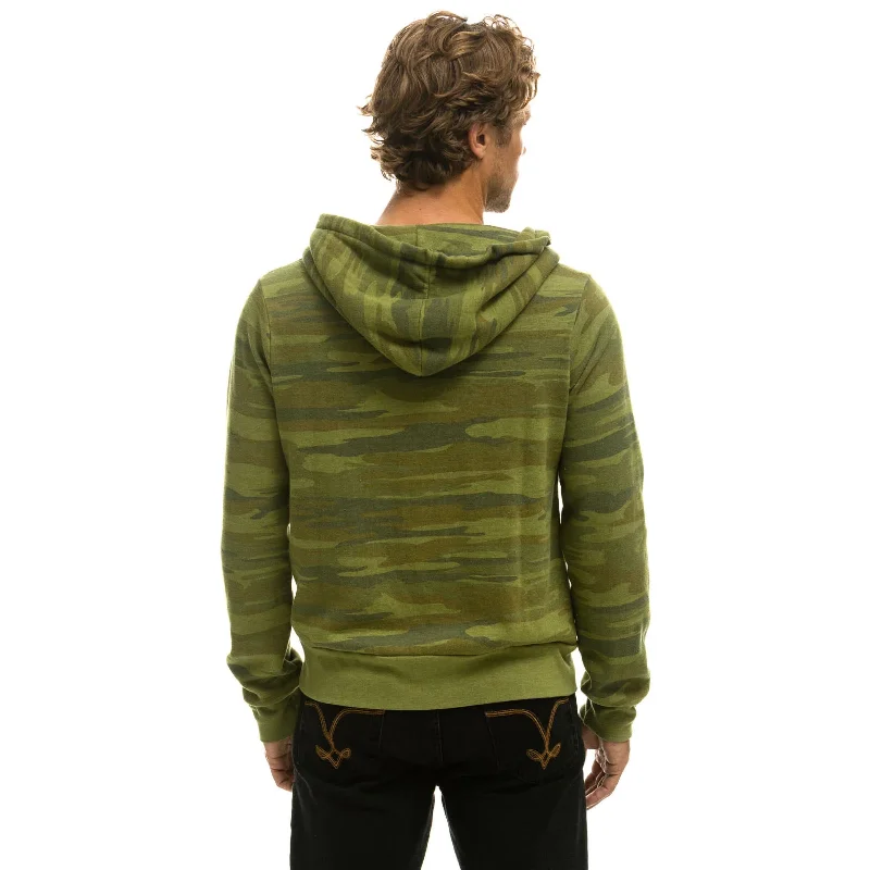 Aviator Nation 5 Stripe Hoodie Camo