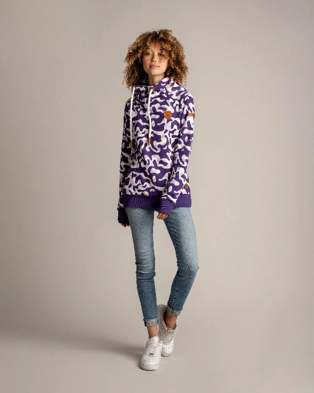 Roxanne Grape Camo Hoodie