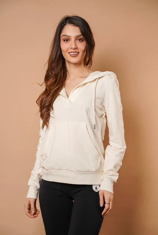 Trista Ivory Hoodie