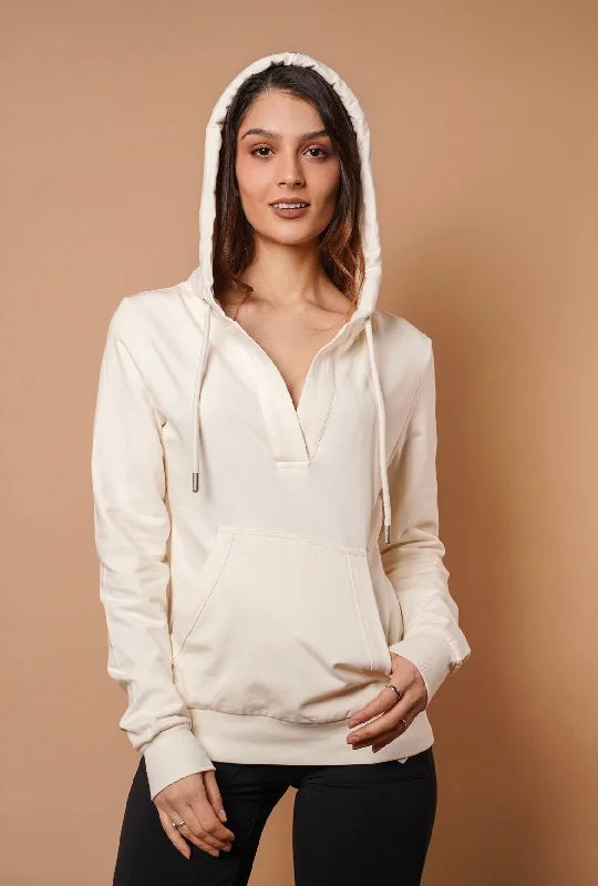 Trista Ivory Hoodie