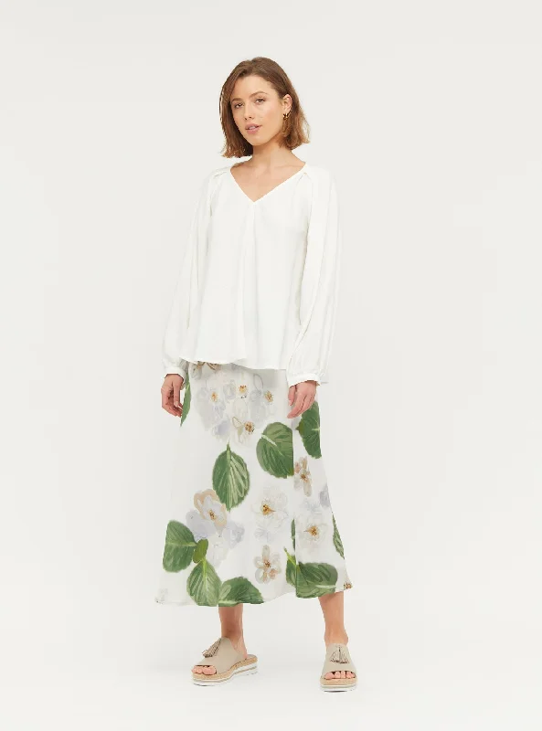 Venus Bias Midi Skirt