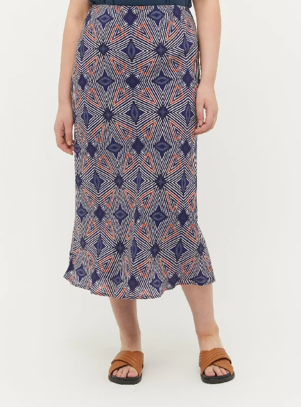 Venus Bias Midi Skirt