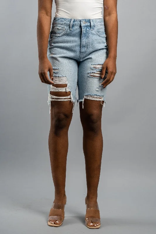 Vervet high rise distressed bermuda shorts Ledro